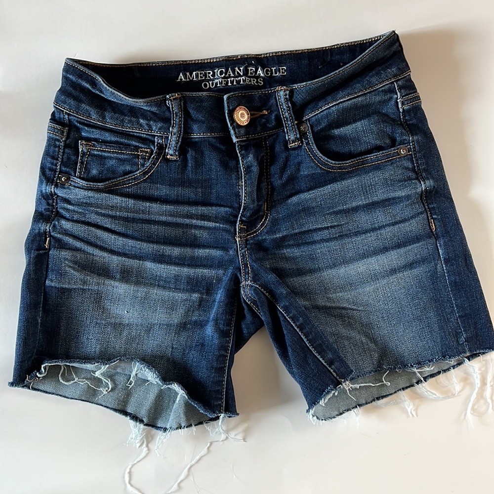American Eagle midi shorts